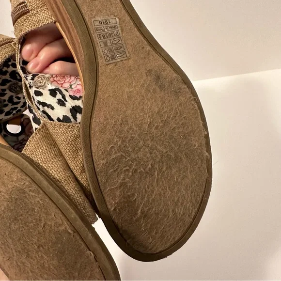 Lagenlook Blowfish Malibu Open Toe Sandals Size 8.5 - Picture 7 of 14